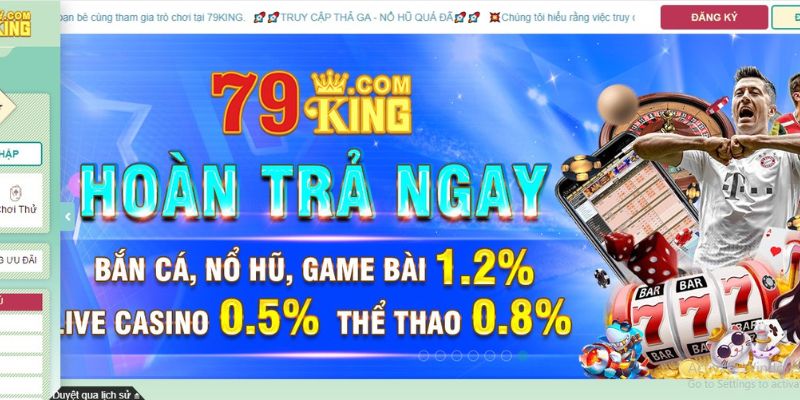 Tải app 79King về di động bạn nhận được nhiều lợi thế lớn